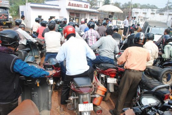 Petrol crisis again hits the State: Opportunist traders making most of fuel scarcity:  Fuel price rise burning peopleâ€™s pockets